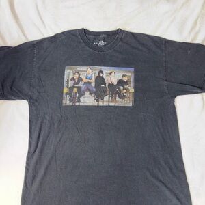 The breakfast club Black Graphic Tee